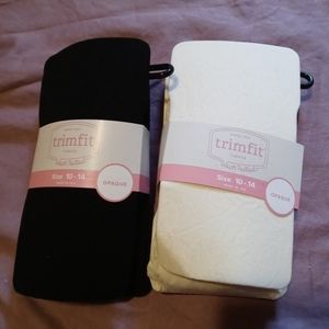 Lot of 6 Girls tights size 10-14